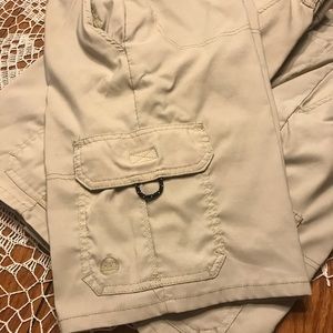 Khaki Cargo Shorts